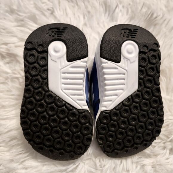 New! New Balance Infant Blue White KA247CBI Size 3 Boys - Picture 5 of 6